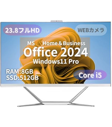 Amazon.co.jp: 【整備済み品】一体型PC 【MS Office H&B 2024】wajun